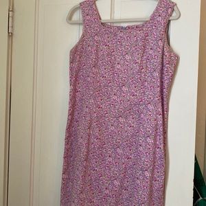 Lily Pulitzer Vintage Purple Floral Dress